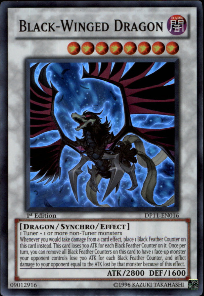 Black-Winged Dragon [DP11-EN016] Super Rare | The CG Realm
