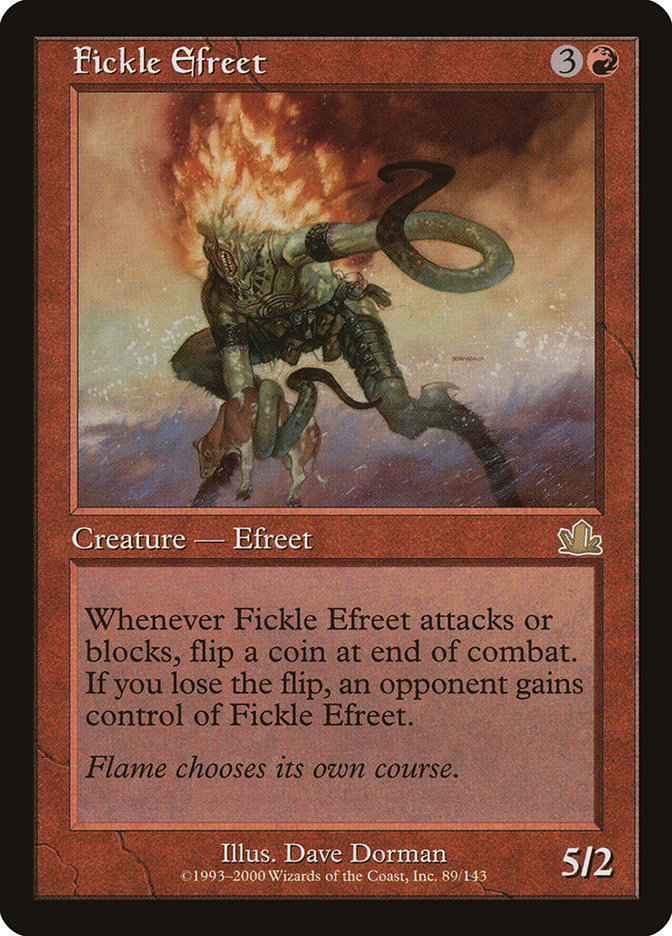 Fickle Efreet [Prophecy] | The CG Realm