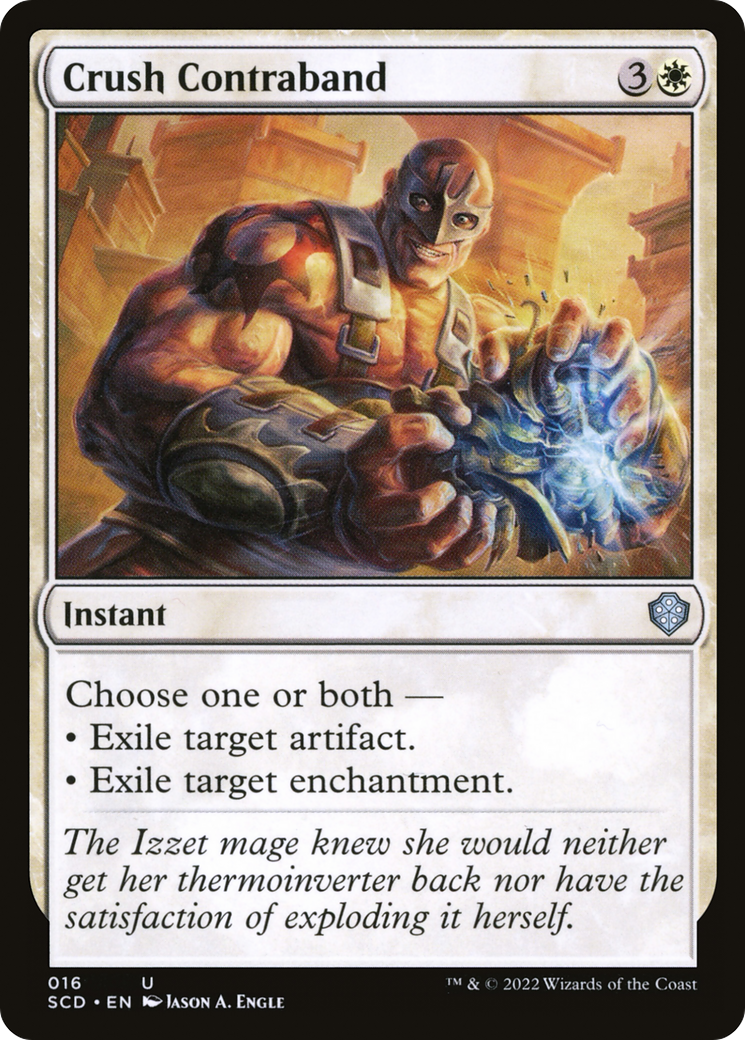 Crush Contraband [Starter Commander Decks] | The CG Realm