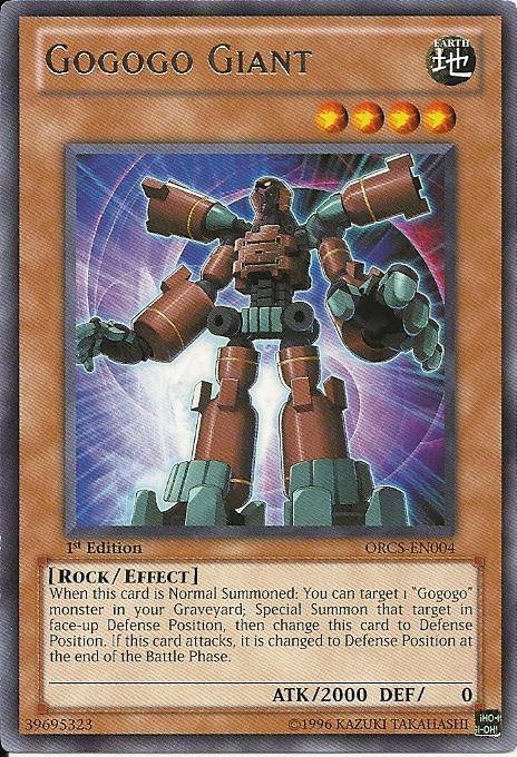 Gogogo Giant [ORCS-EN004] Rare | The CG Realm