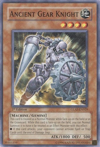 Ancient Gear Knight [GLAS-EN029] Common | The CG Realm