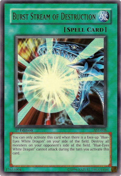 Burst Stream of Destruction [AST-038] Ultra Rare | The CG Realm