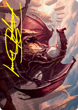 Velomachus Lorehold Art Card (Gold-Stamped Signature) [Strixhaven: School of Mages Art Series] | The CG Realm