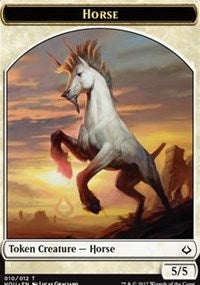 Horse // Zombie Double-Sided Token [Hour of Devastation Tokens] | The CG Realm