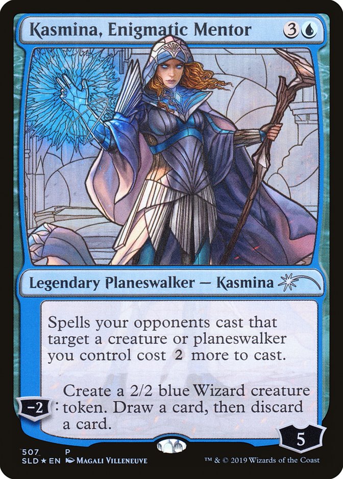 Kasmina, Enigmatic Mentor (Stained Glass) [Secret Lair Drop Promos] | The CG Realm