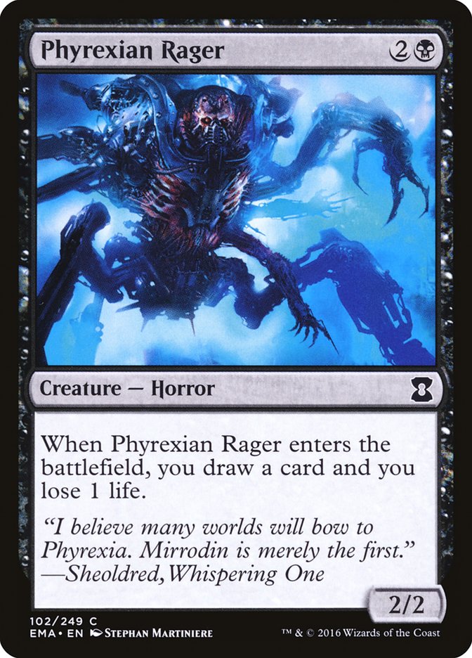 Phyrexian Rager [Eternal Masters] | The CG Realm