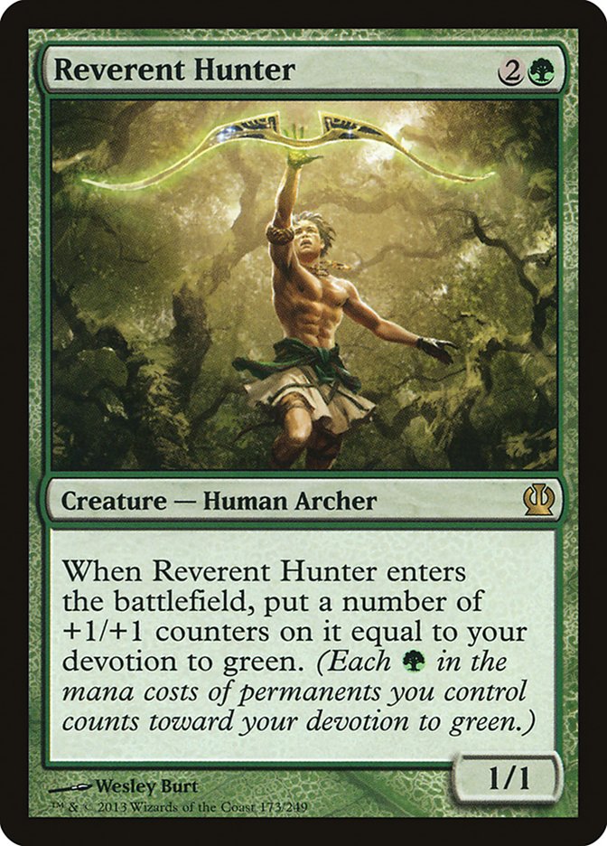 Reverent Hunter [Theros] | The CG Realm