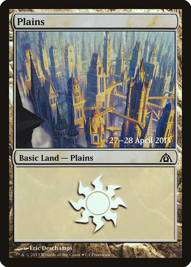 Plains (157) [Dragon's Maze Prerelease Promos] | The CG Realm