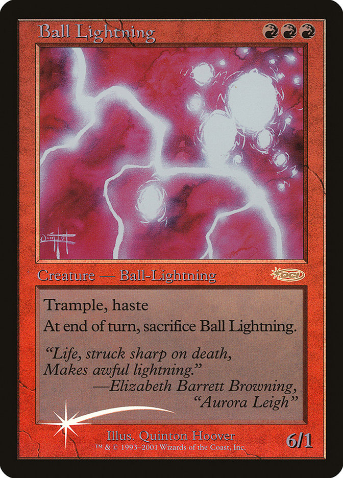 Ball Lightning [Judge Gift Cards 2001] | The CG Realm