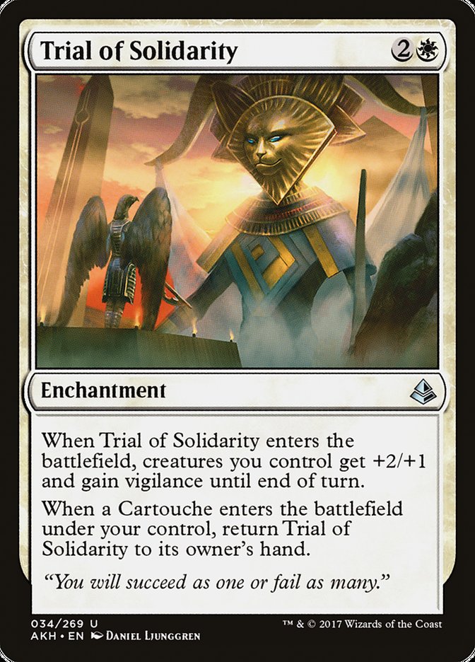 Trial of Solidarity [Amonkhet] | The CG Realm