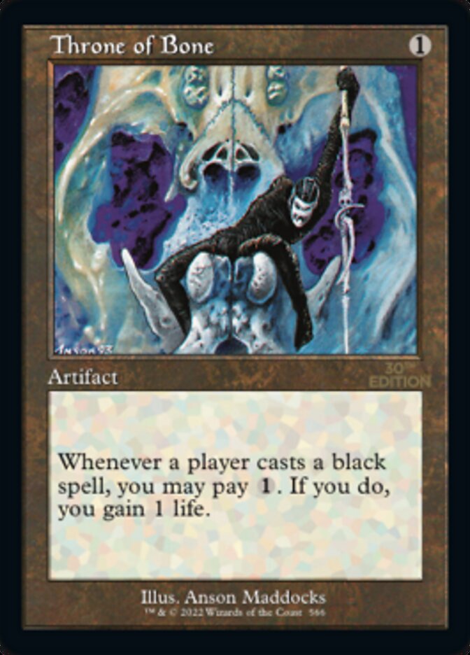 Throne of Bone (Retro Frame) (30A-566) - 30th Anniversary Edition