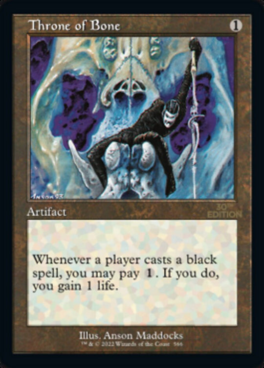Throne of Bone (Retro Frame) (30A-566) - 30th Anniversary Edition