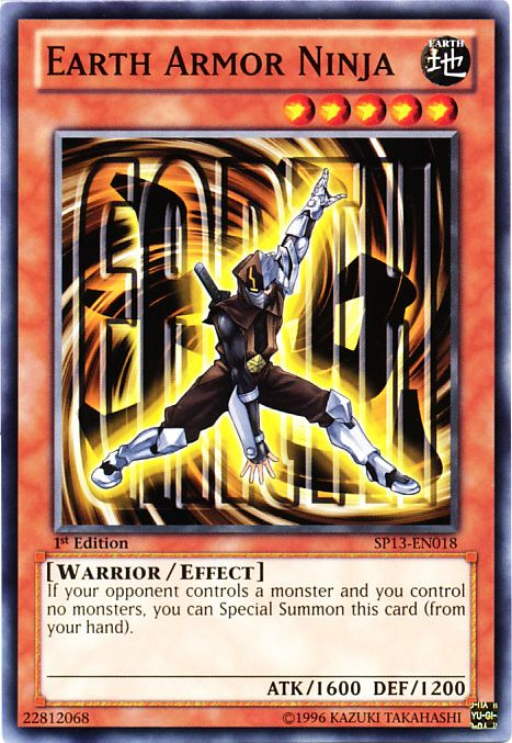 Earth Armor Ninja [SP13-EN018] Common | The CG Realm
