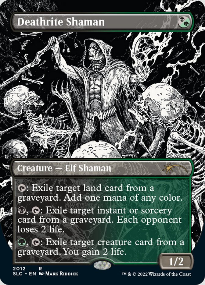 Deathrite Shaman (Borderless) [Secret Lair 30th Anniversary Countdown Kit] | The CG Realm