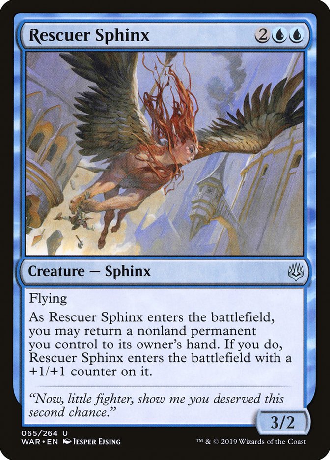 Rescuer Sphinx [War of the Spark] | The CG Realm