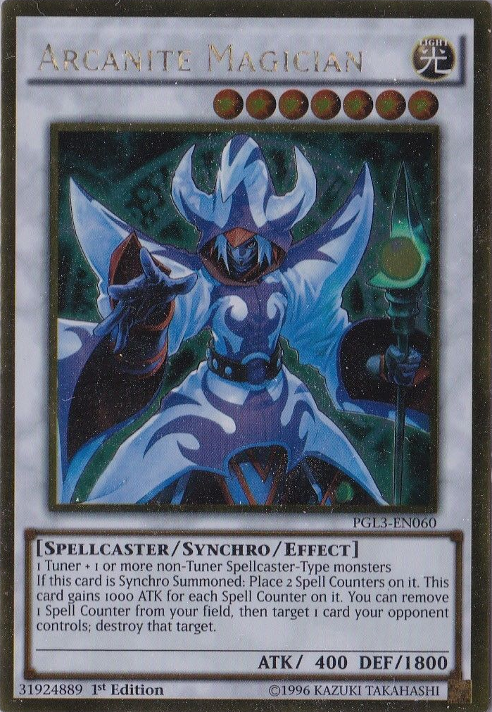 Arcanite Magician [PGL3-EN060] Gold Rare | The CG Realm