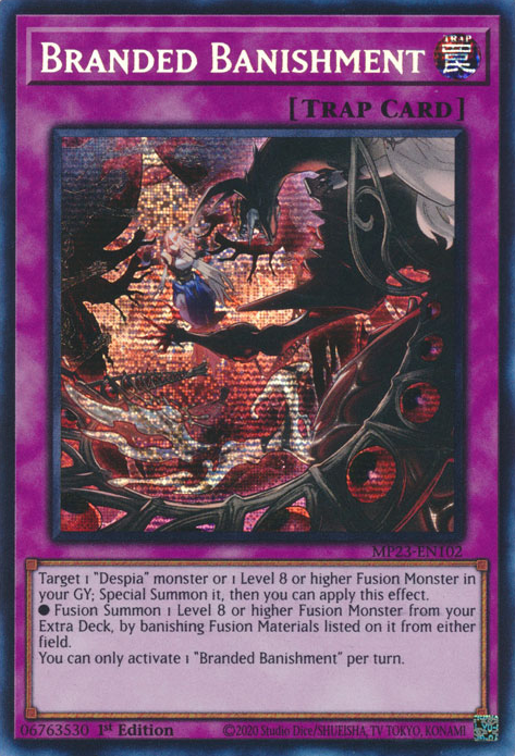 Branded Banishment [MP23-EN102] Prismatic Secret Rare | The CG Realm