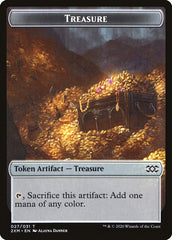 Elemental // Treasure Double-Sided Token [Double Masters Tokens] | The CG Realm