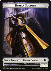 Germ // Human Soldier Double-Sided Token [Double Masters Tokens] | The CG Realm
