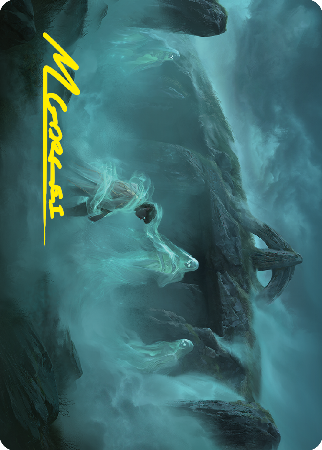 Fog on the Barrow-Downs Art Card (Gold-Stamped Signature) [The Lord of the Rings: Tales of Middle-earth Art Series] | The CG Realm