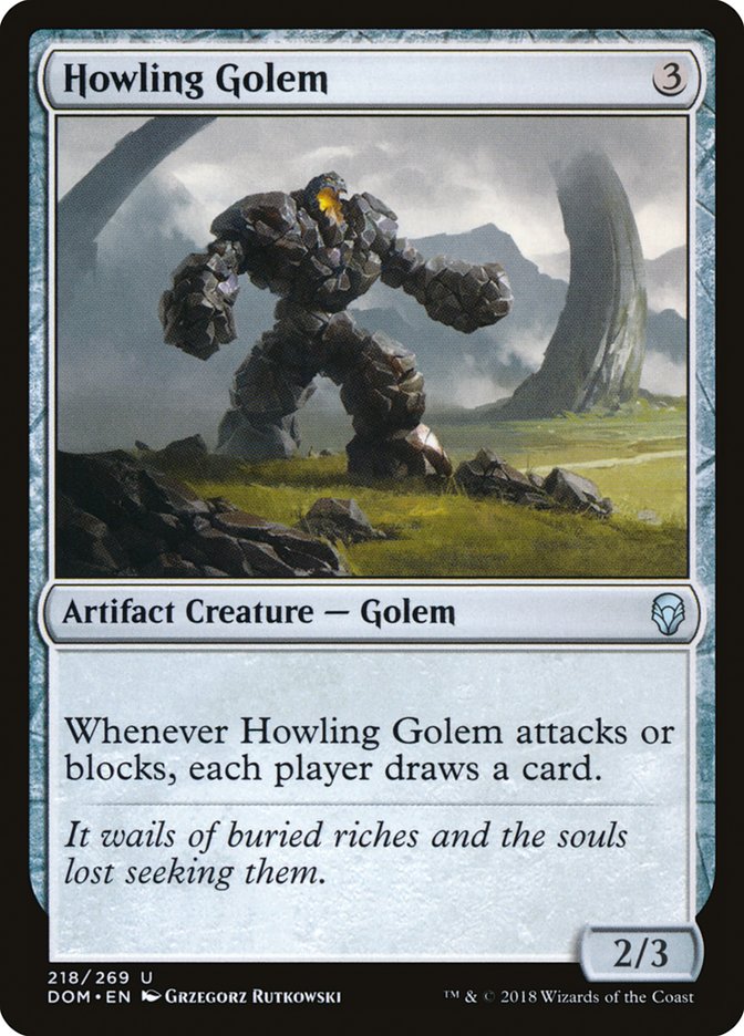 Howling Golem [Dominaria] | The CG Realm