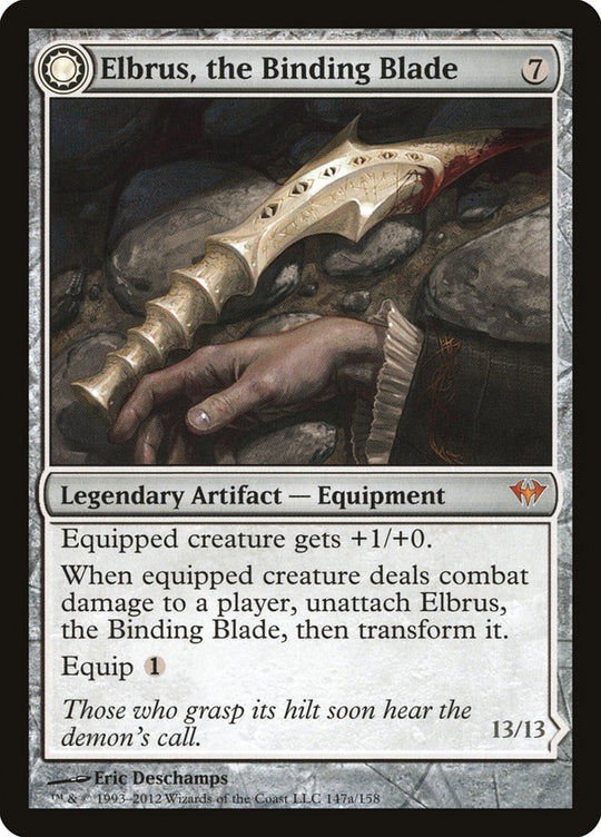 Elbrus, the Binding Blade (DKA-147) - Dark Ascension: (Double Faced Transform)