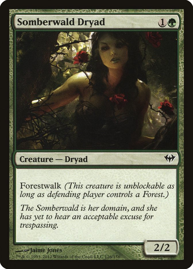 Somberwald Dryad [Dark Ascension] | The CG Realm