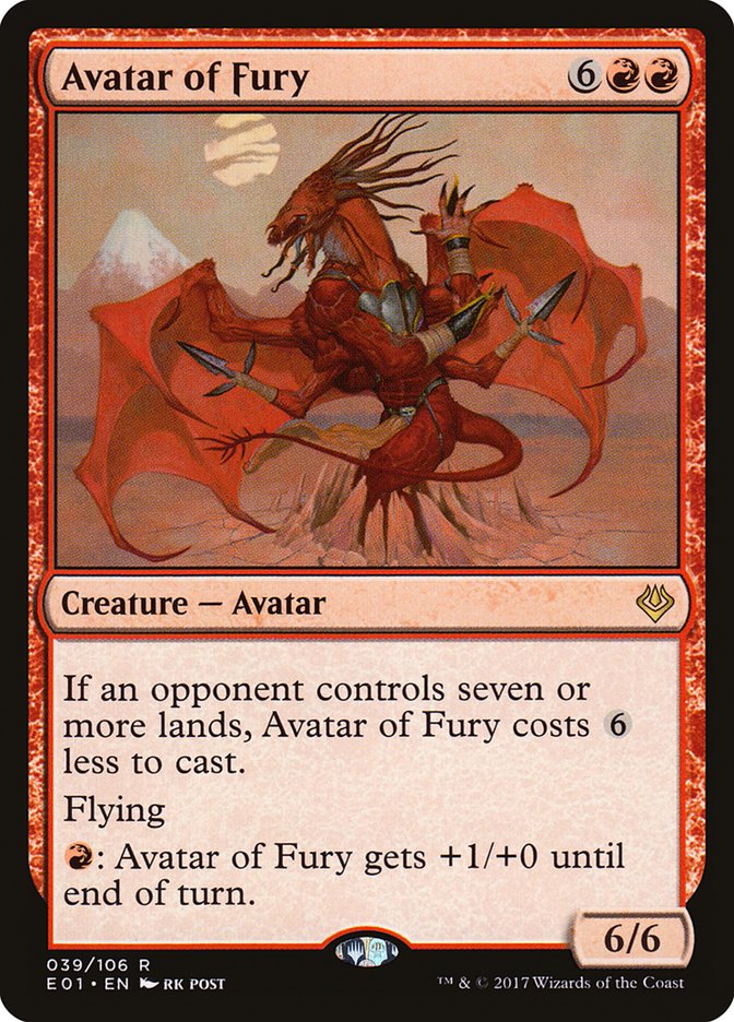 Avatar of Fury [Archenemy: Nicol Bolas] | The CG Realm