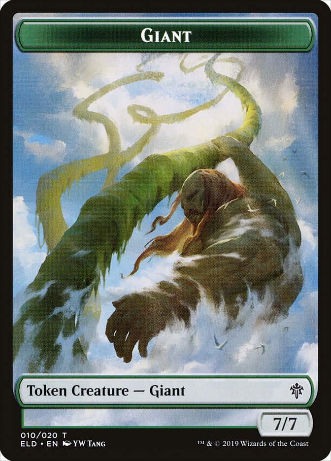 Giant Token [Throne of Eldraine Tokens] | The CG Realm