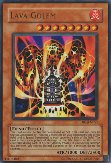 Lava Golem [DR1-EN051] Ultra Rare | The CG Realm