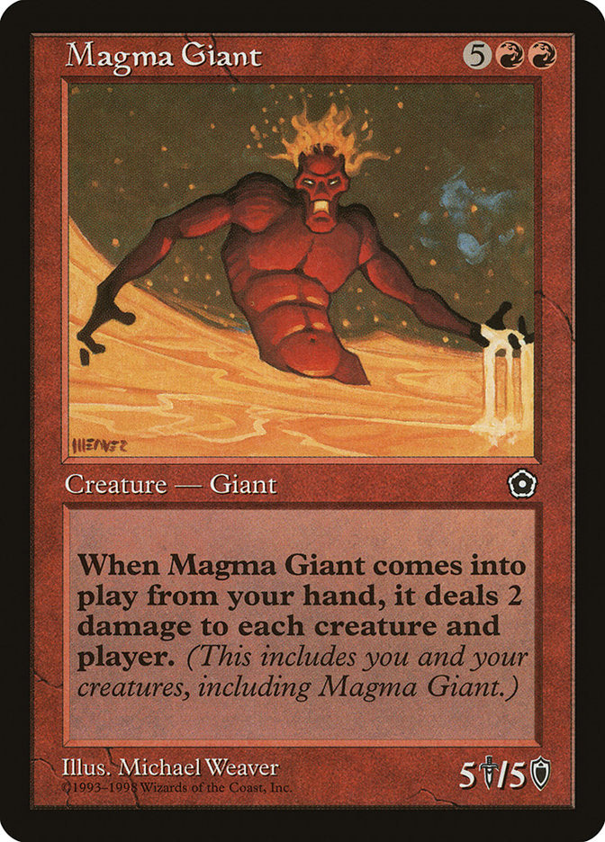 Magma Giant [Portal Second Age] | The CG Realm