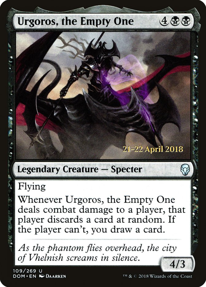 Urgoros, the Empty One [Dominaria Prerelease Promos] | The CG Realm