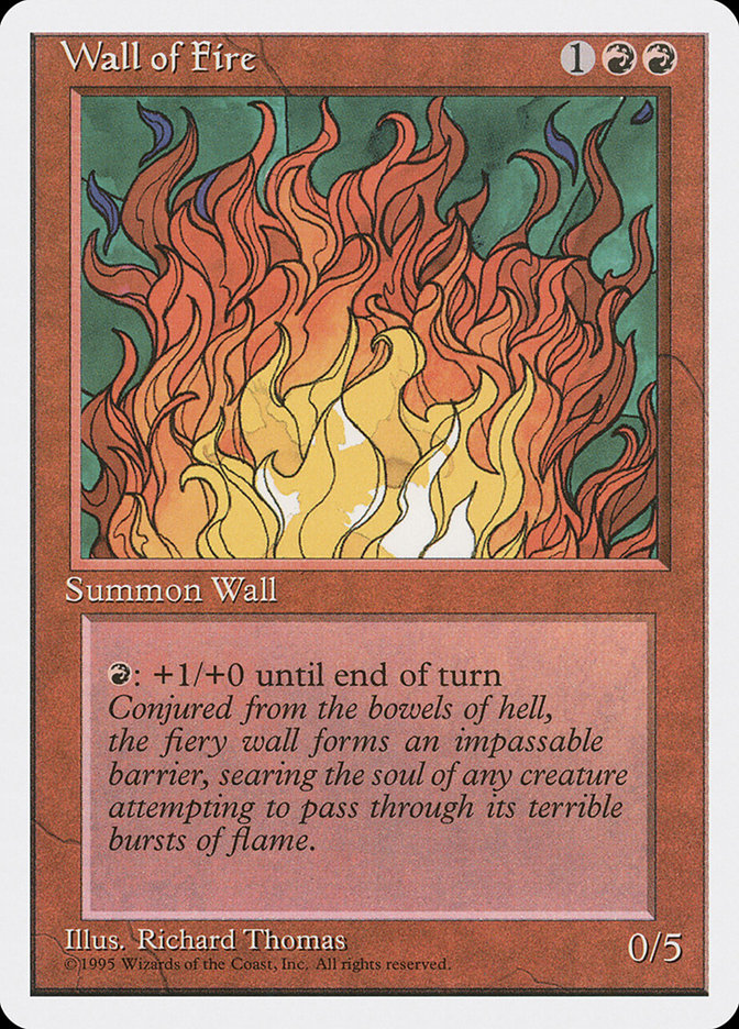 Wall of Fire [Fourth Edition] | The CG Realm