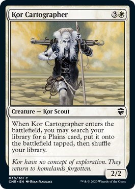 Kor Cartographer (30) (CMR-030) - Commander Legends