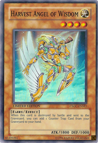 Harvest Angel of Wisdom [CSOC-ENSE1] Super Rare | The CG Realm