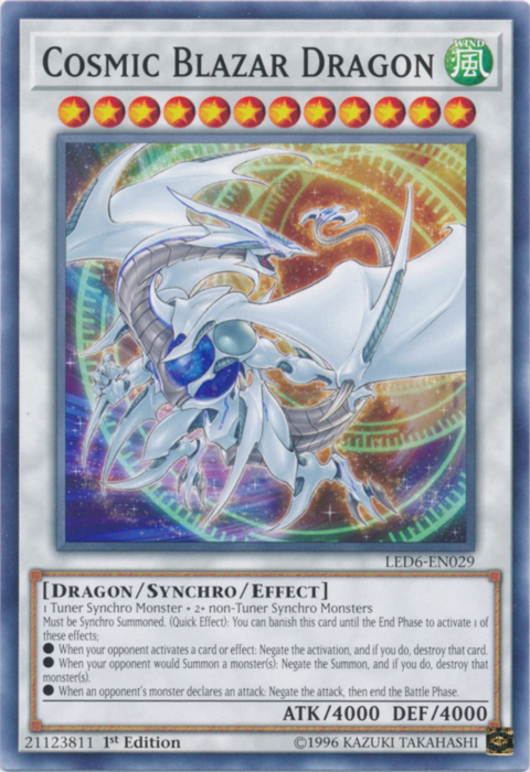 Cosmic Blazar Dragon [LED6-EN029] Common | The CG Realm