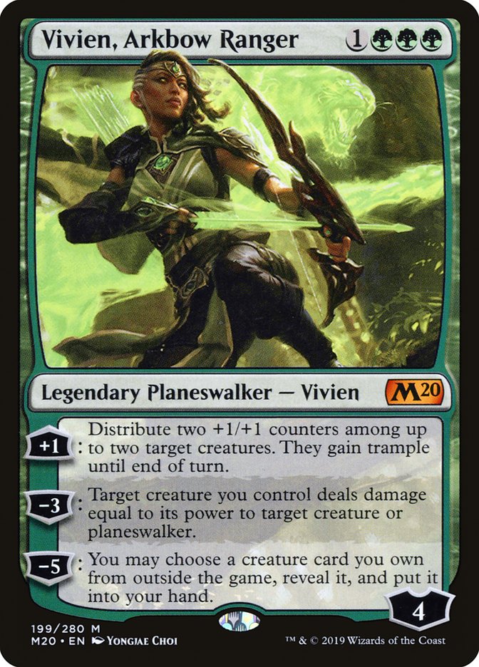 Vivien, Arkbow Ranger [Core Set 2020] | The CG Realm