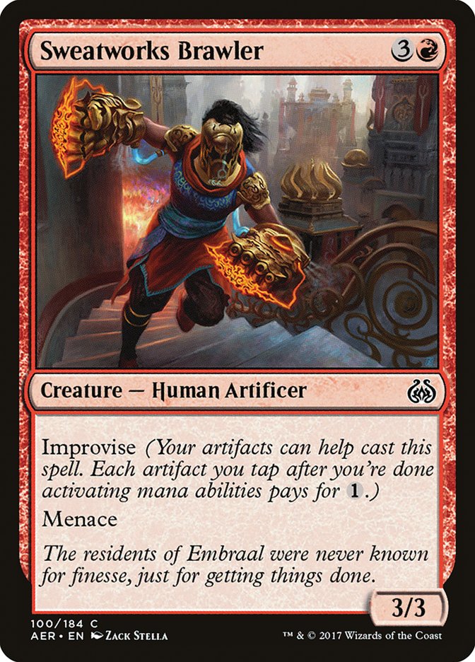 Sweatworks Brawler [Aether Revolt] | The CG Realm