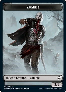 Zombie Token (CMR-006) - Commander Legends Tokens