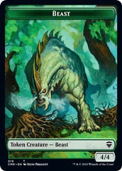Beast (019) // Elephant Double-sided Token [Commander Legends] | The CG Realm