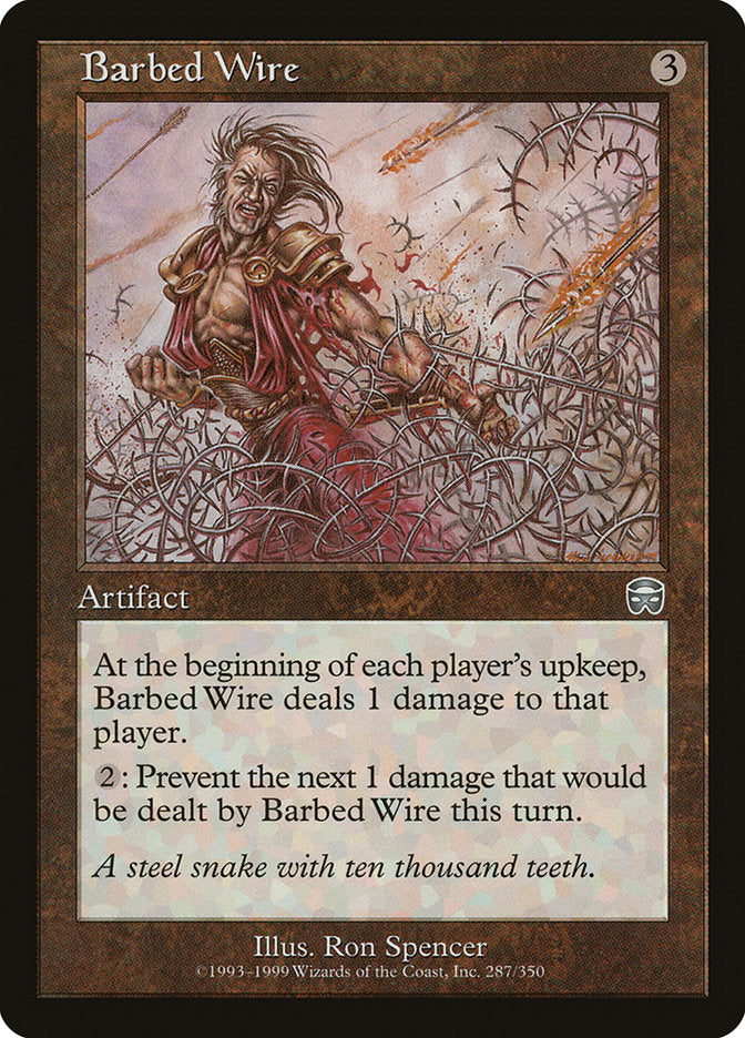 Barbed Wire [Mercadian Masques] | The CG Realm