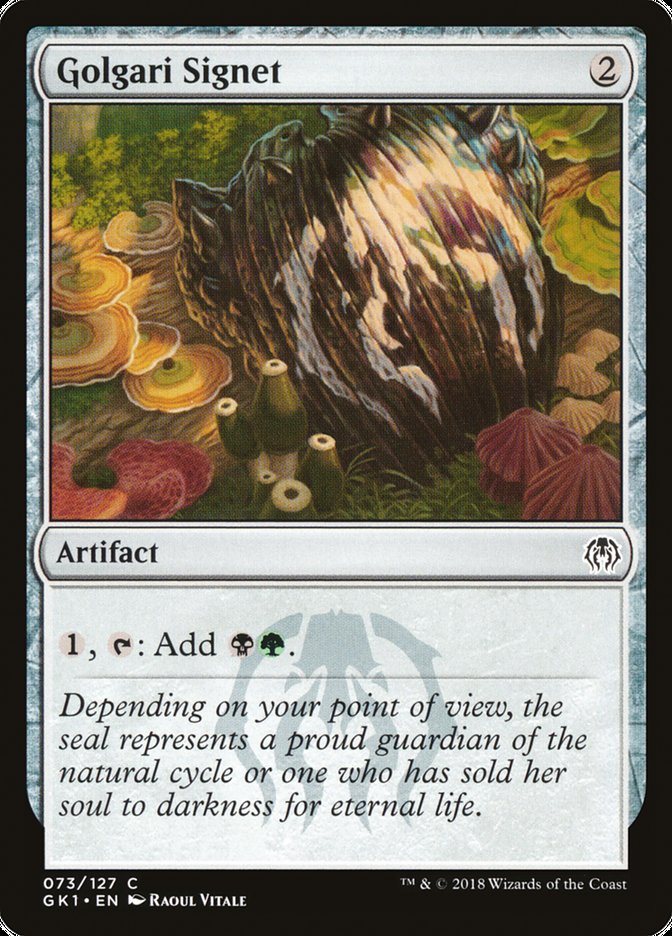 Golgari Signet [Guilds of Ravnica Guild Kit] | The CG Realm