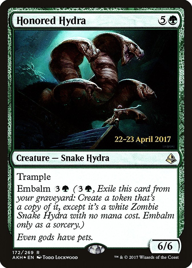 Honored Hydra [Amonkhet Prerelease Promos] | The CG Realm