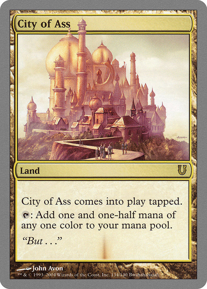 City of Ass [Unhinged] | The CG Realm
