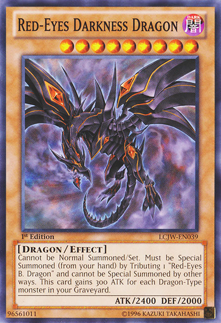 Red-Eyes Darkness Dragon [LCJW-EN039] Common | The CG Realm