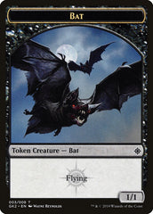 Bat // Spirit (010) Double-Sided Token [Ravnica Allegiance Guild Kit Tokens] | The CG Realm