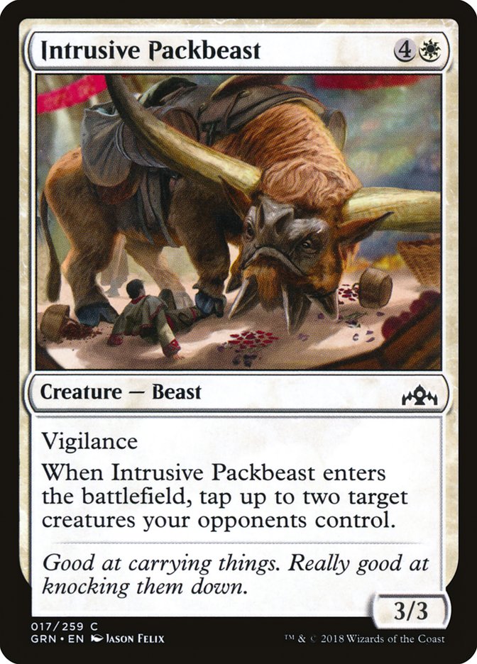 Intrusive Packbeast [Guilds of Ravnica] | The CG Realm