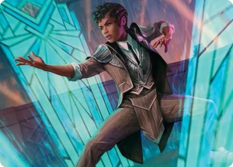 Dapper Shieldmate Art Card [Streets of New Capenna Art Series] | The CG Realm