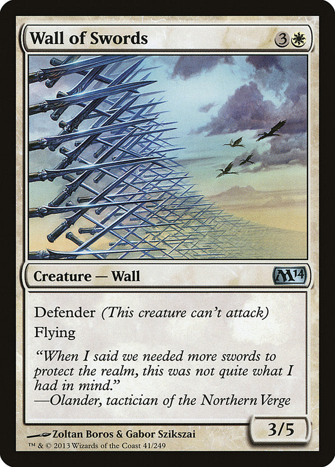 Wall of Swords [Magic 2014] | The CG Realm