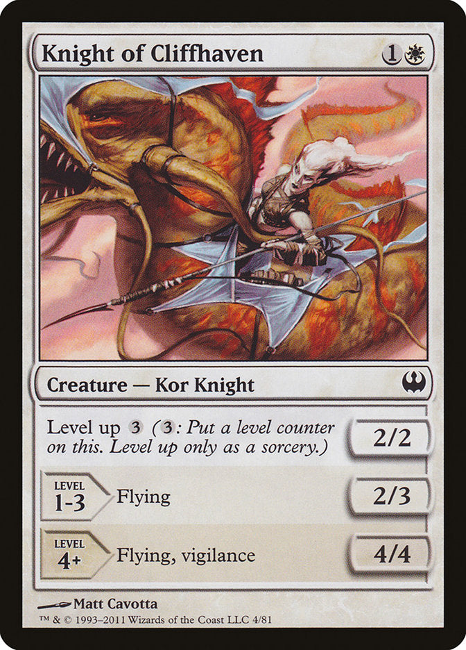 Knight of Cliffhaven [Duel Decks: Knights vs. Dragons] | The CG Realm